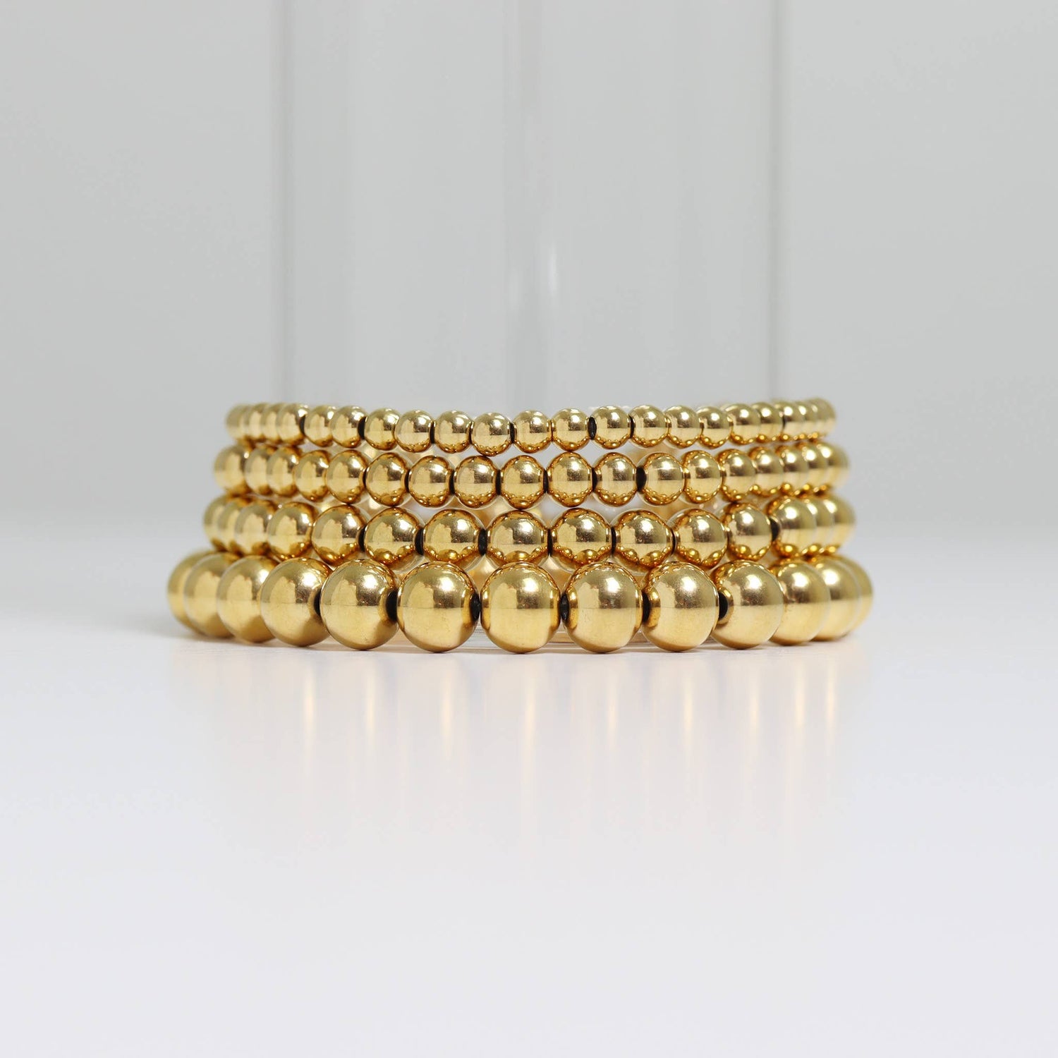 Gold Beaded Bracelet