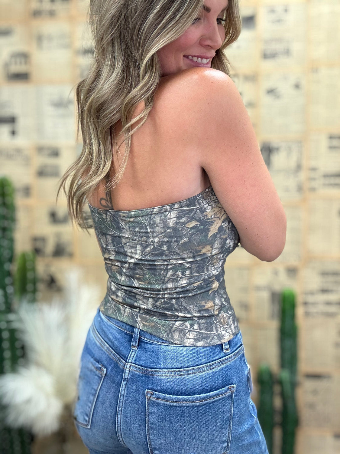 Bayou Camo Tube Top