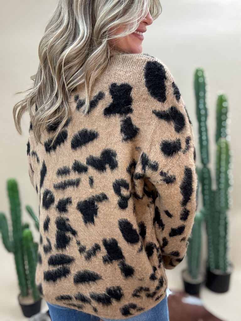 Cheetah Sweater