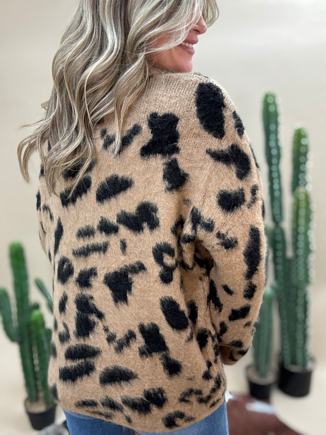 Cheetah Sweater