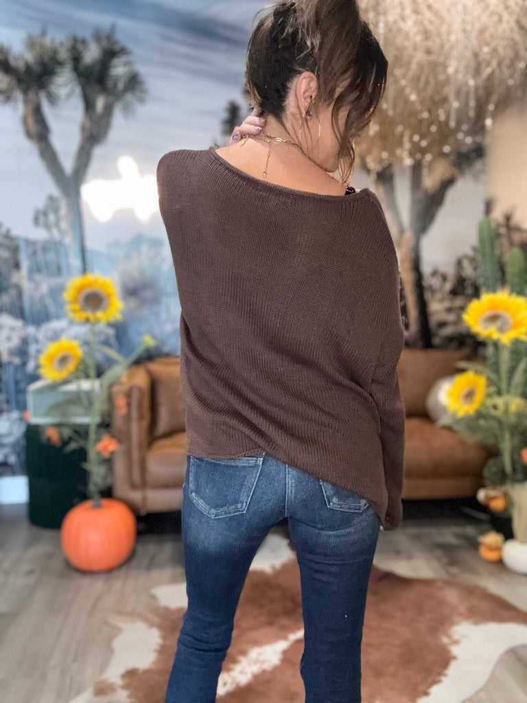 Peek-a-boo Ghost Sweater