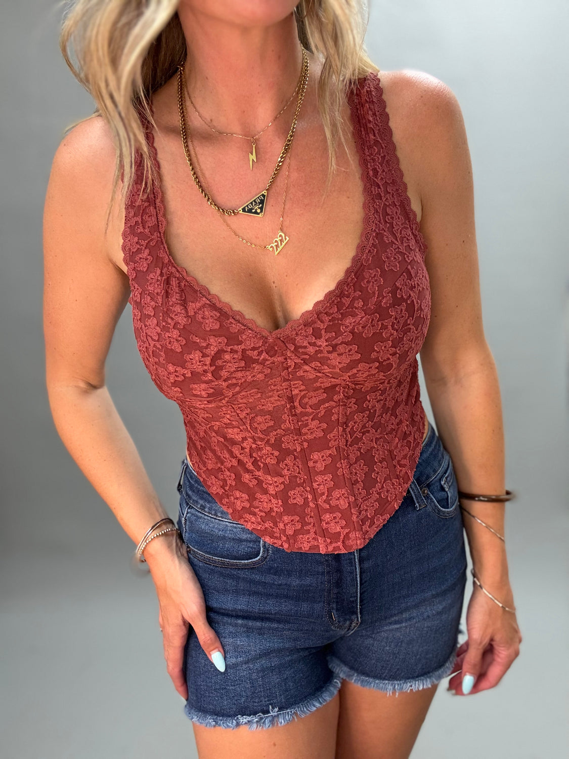 In Bloom Corset Top