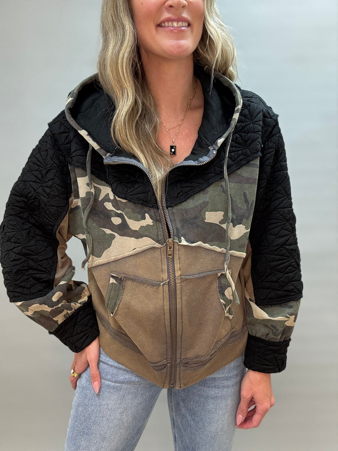 Tribe Camo Mix Hoodie