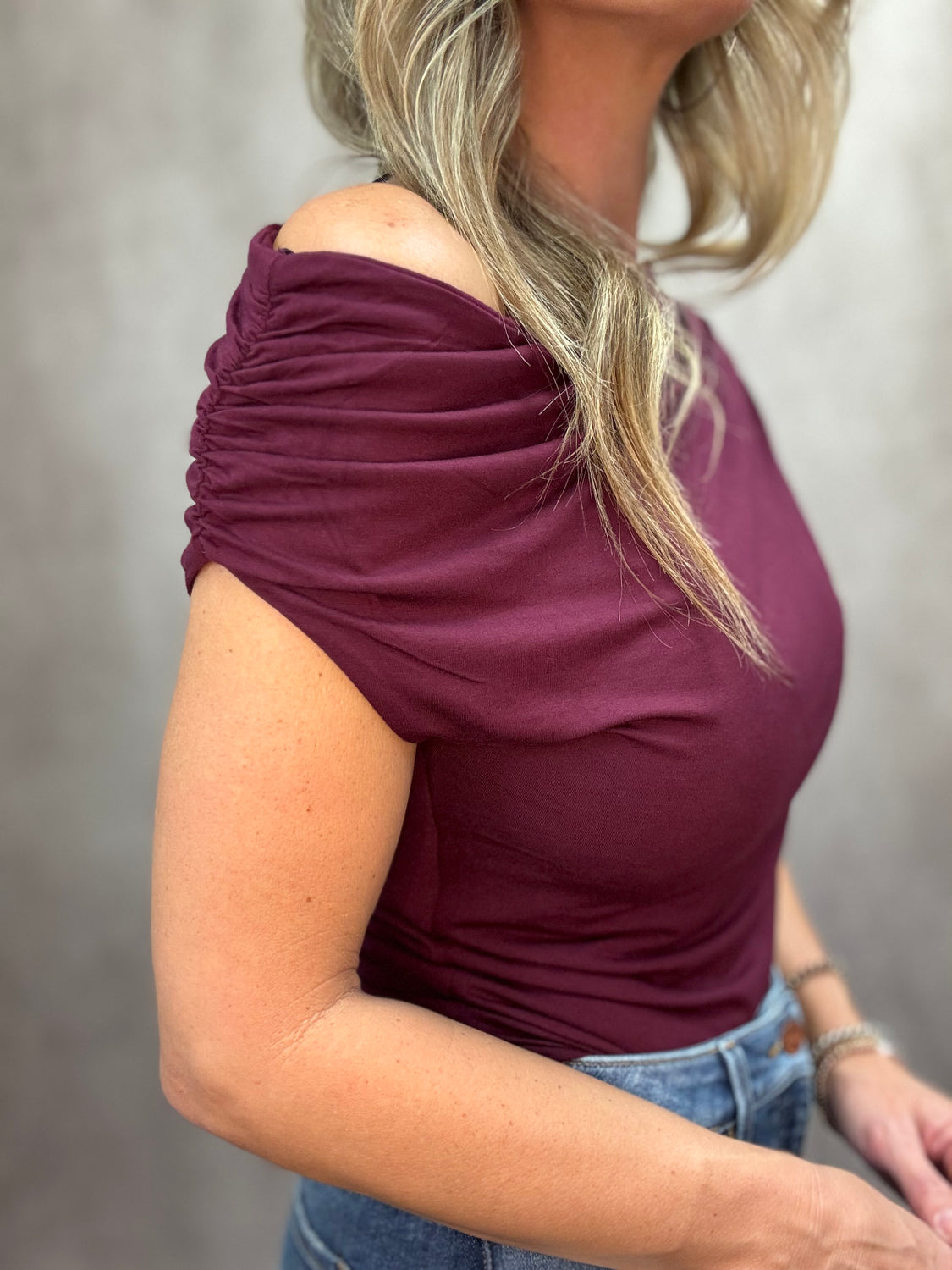 Sweetheart Plum Top