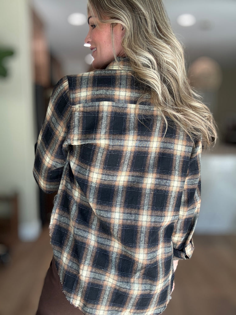 Belmont Side Slit Flannel
