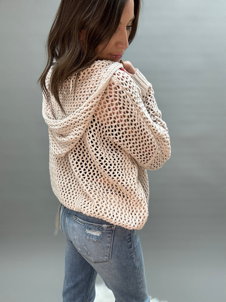 Coastline Cable Knit Sweater