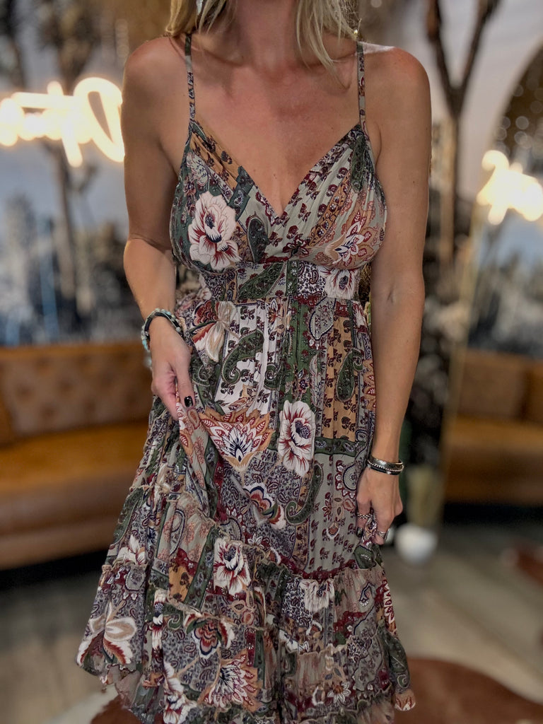 September Bloom Midi Dress
