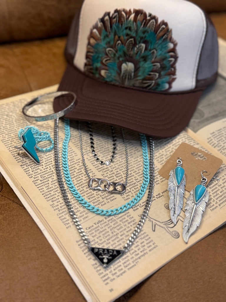 Turquoise Chain Necklace