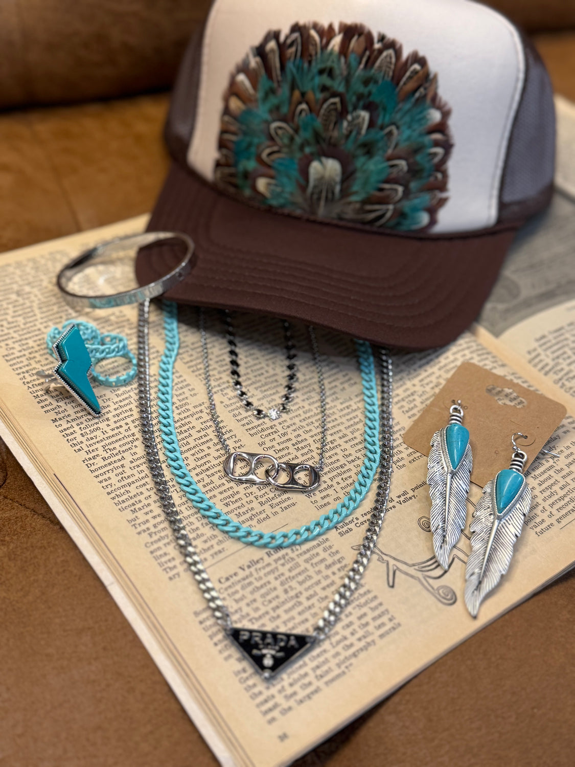 Turquoise Chain Necklace