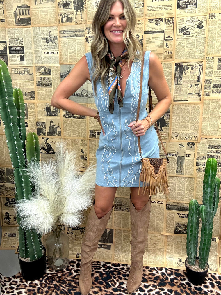 BootStitch Denim Dress