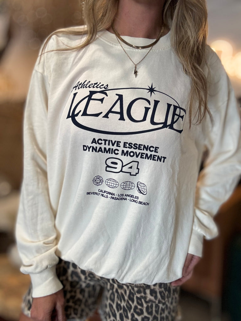Retro Athletic League Crewneck