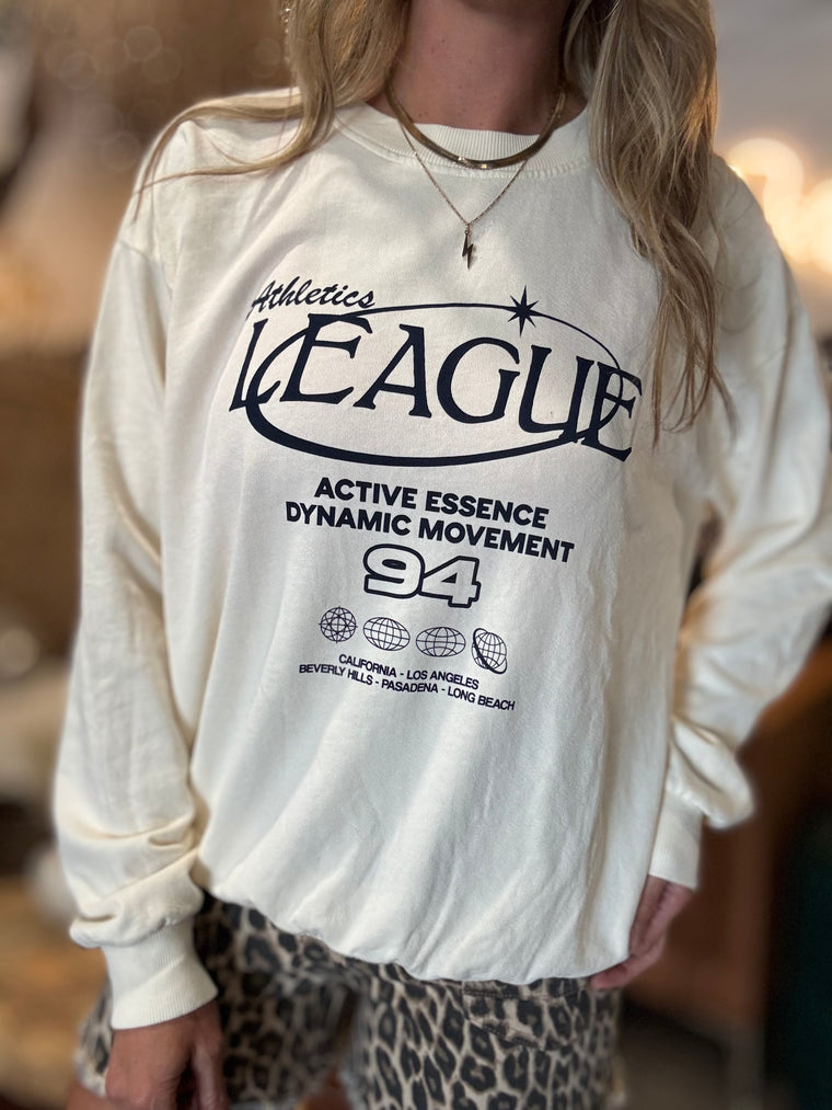 Retro Athletic League Crewneck