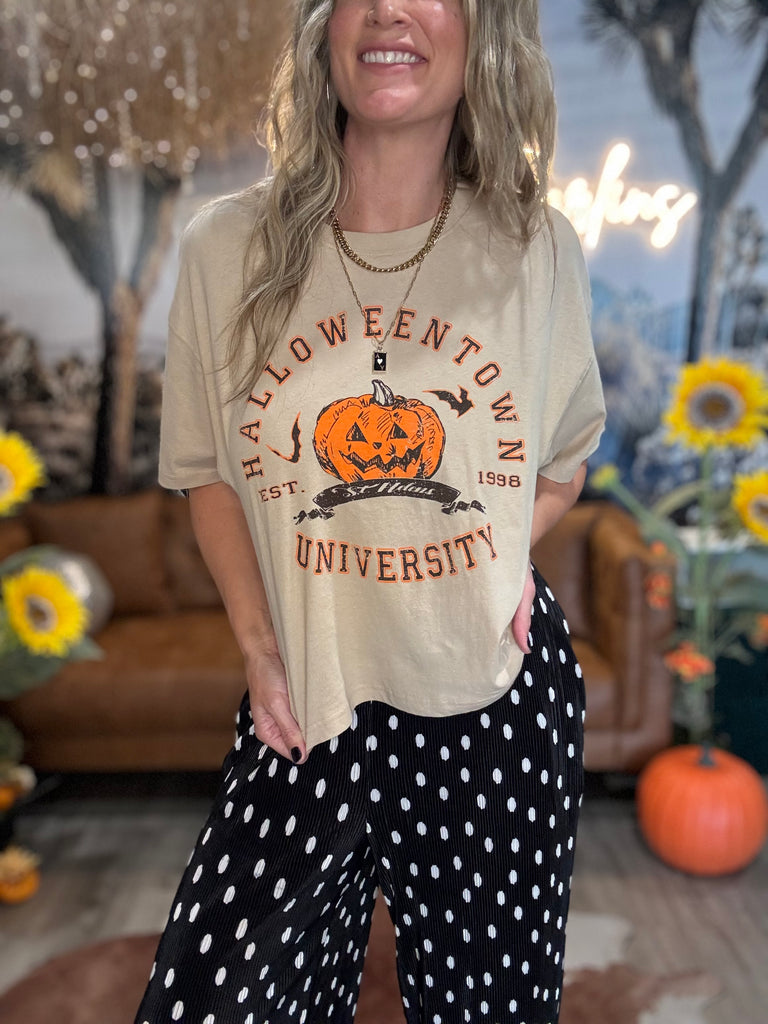 Halloween University Graphic Tee