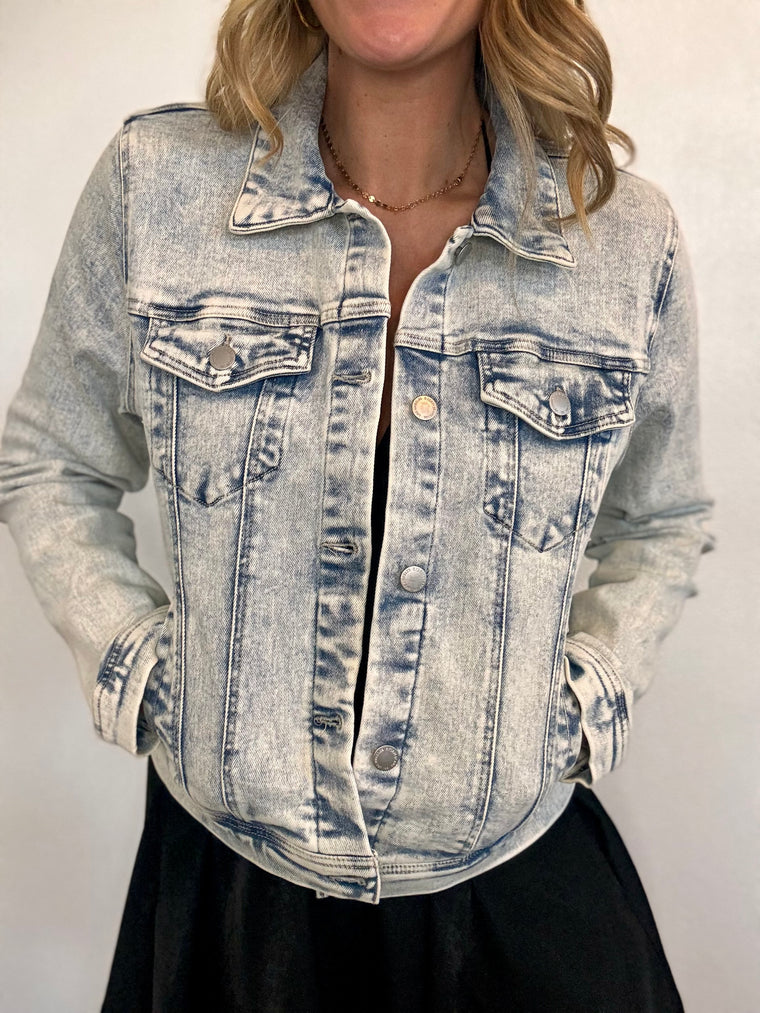 Classic Lightwash Denim Jacket