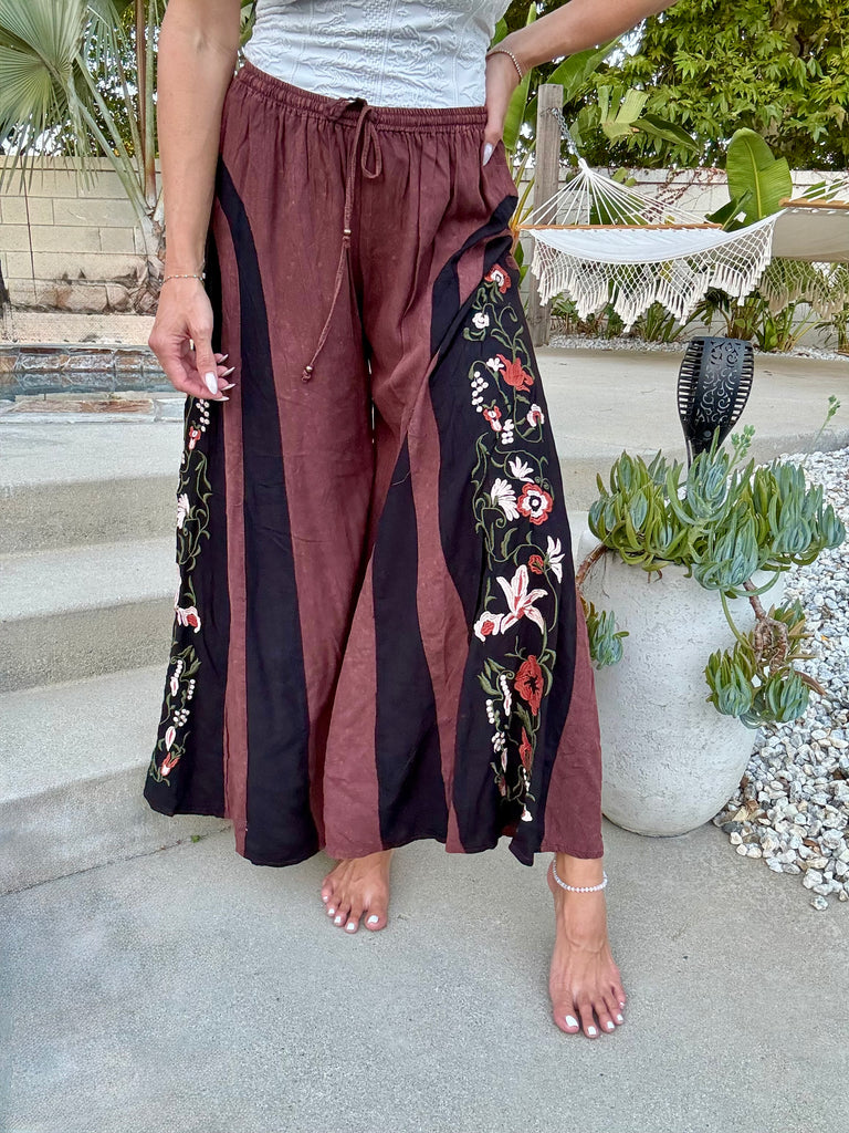 Wilder Embroidered Flow Pant