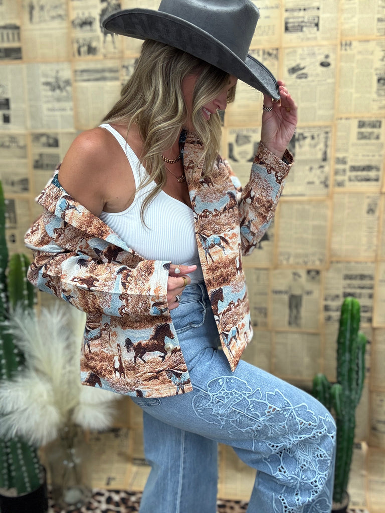 Dutton Button Front Jacket