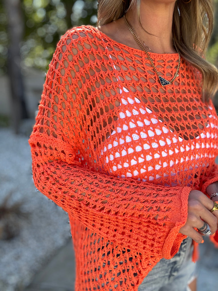 Tiger Lily Crochet Top