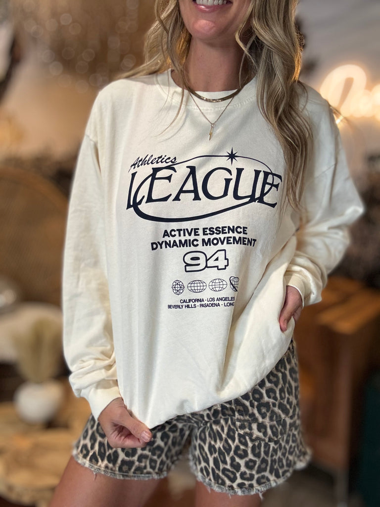 Retro Athletic League Crewneck