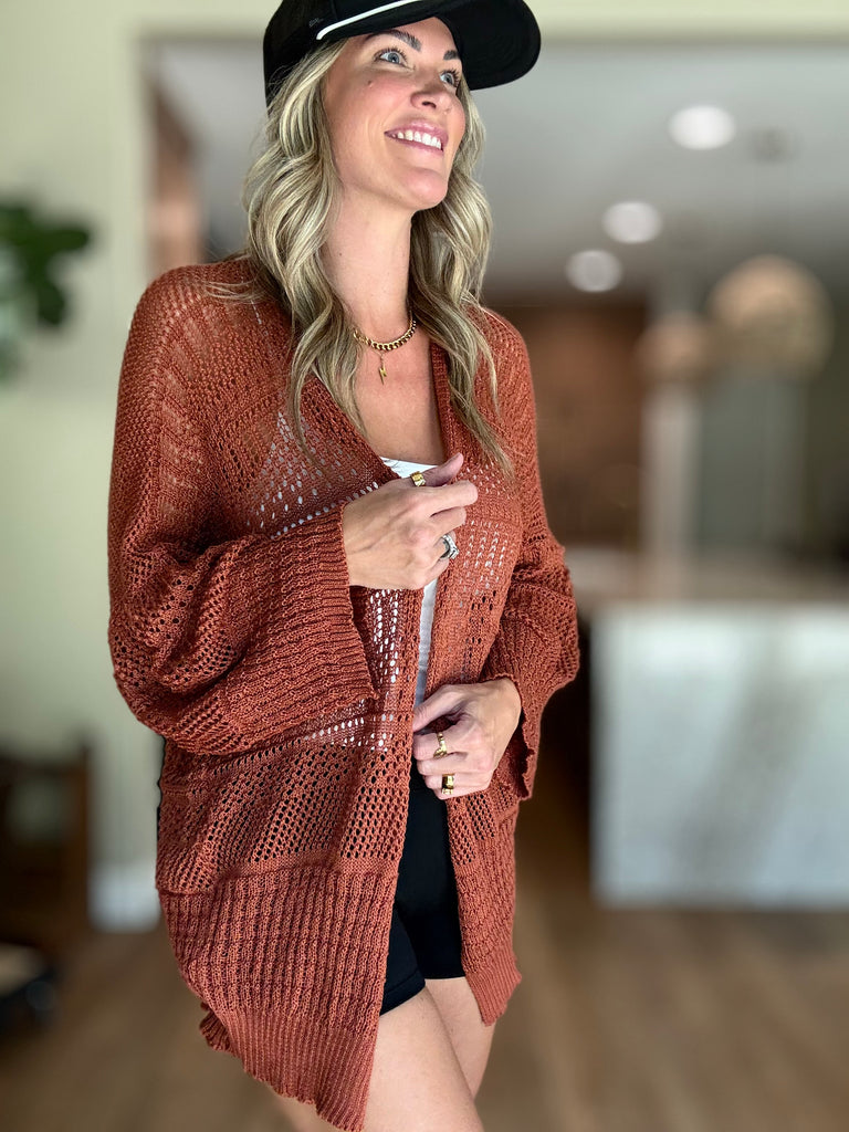 Spice Crochet Cardigan
