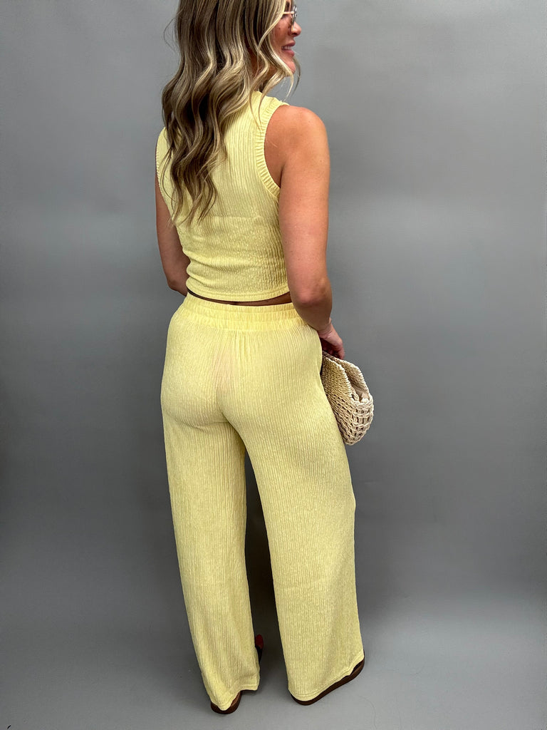 Lemon Drop Pant Set