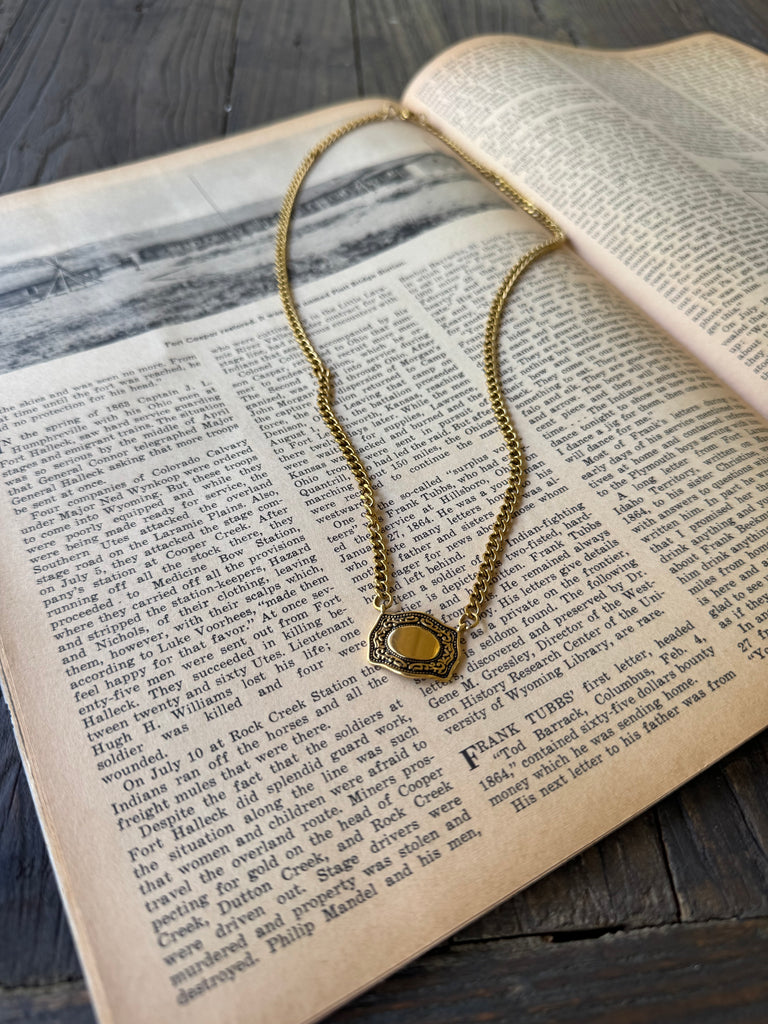 Buckle Bunny Necklace