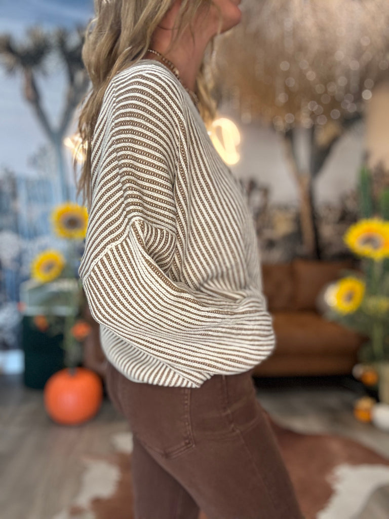 Oat Textured Knit Sweater