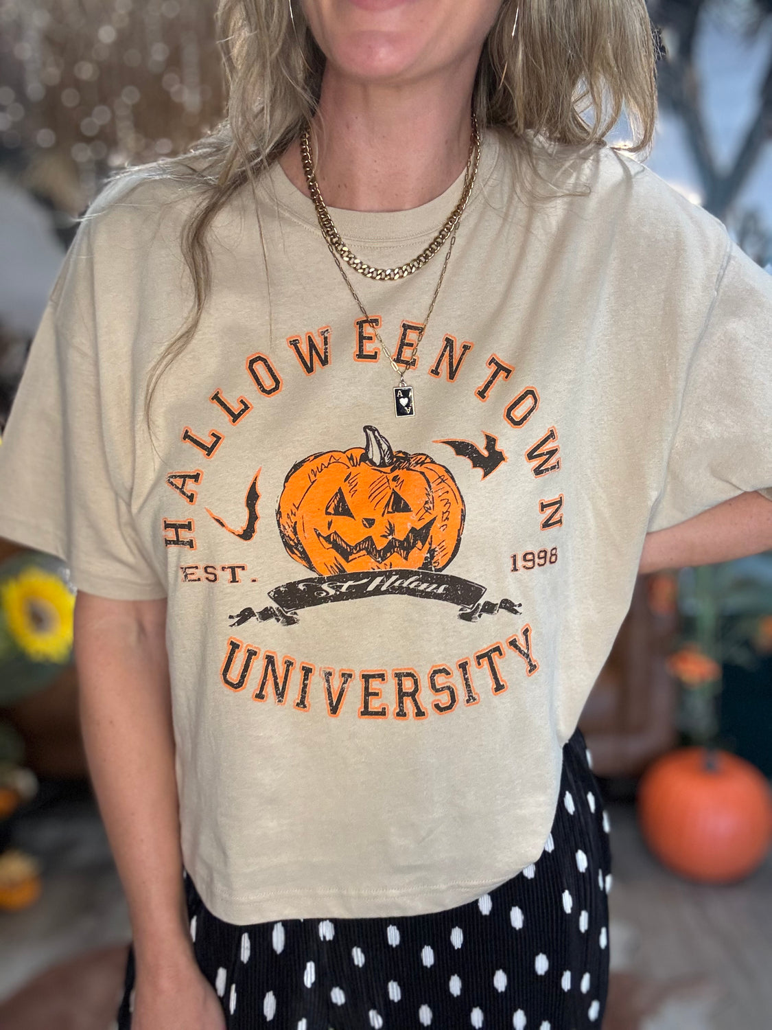 Halloween University Graphic Tee