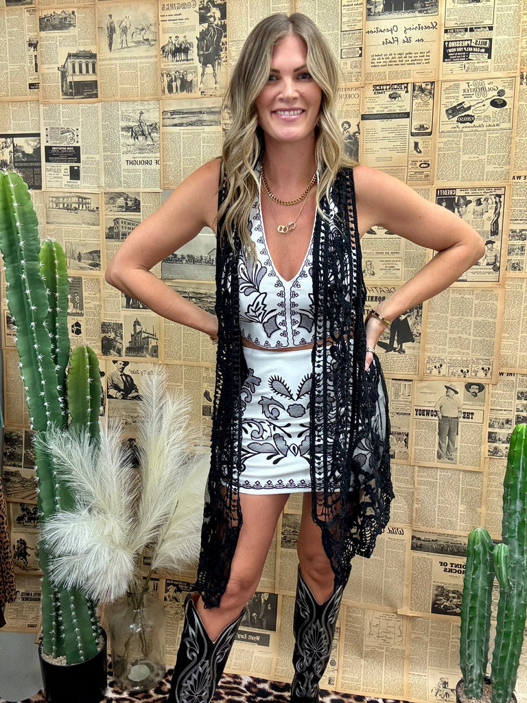 Crochet Sleeveless Vest