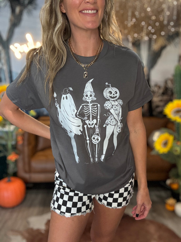 Skeleton Besties Graphic Tee