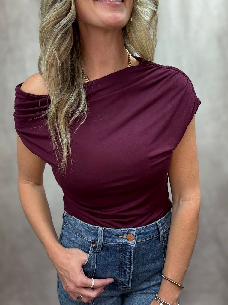 Sweetheart Plum Top