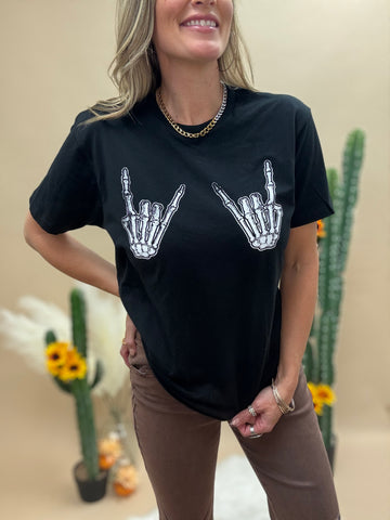 Rock On Skelly T-Shirt