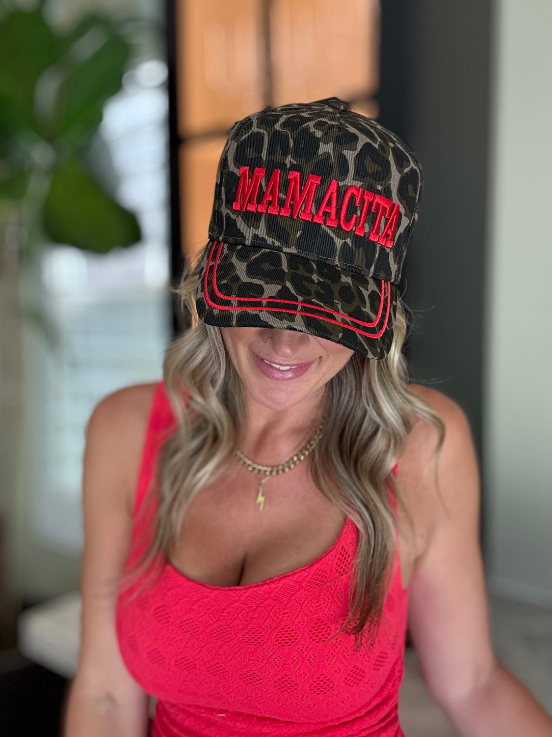 Mamacita - Leopard Vintage Hat