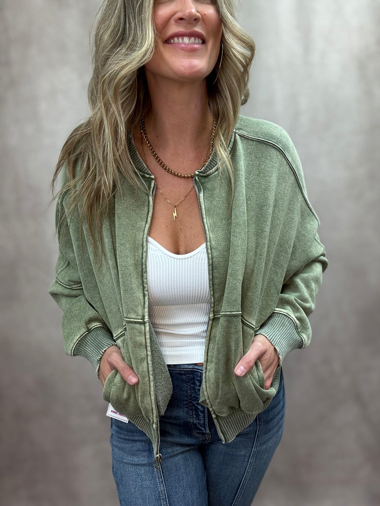 Sagebrush Bomber Zip-Up