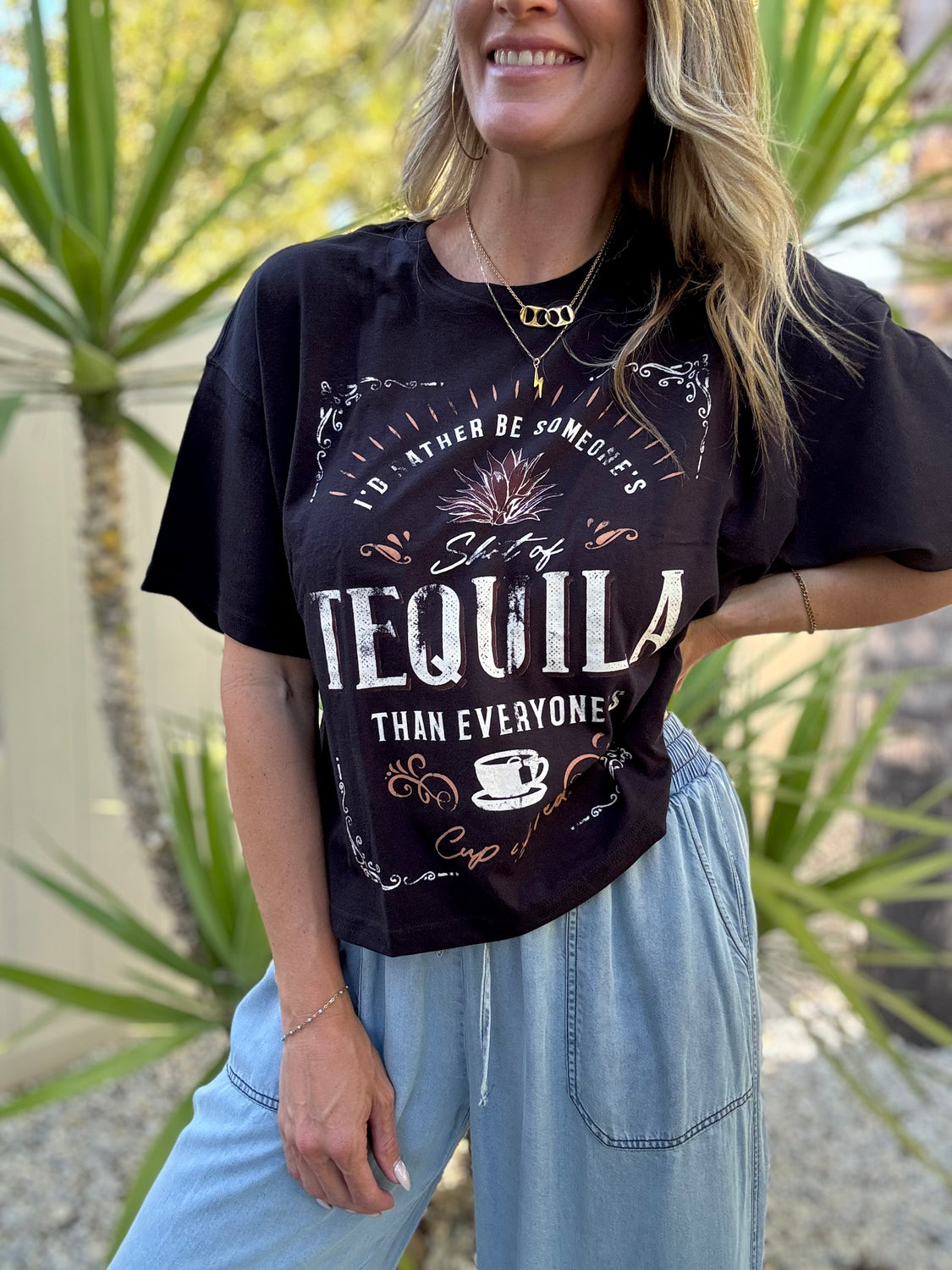 Tequila Over Tea Graphic Tee