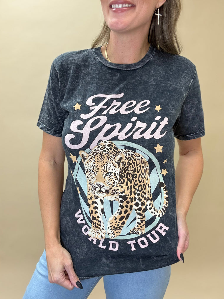 Free Spirit Leopard T-Shirt