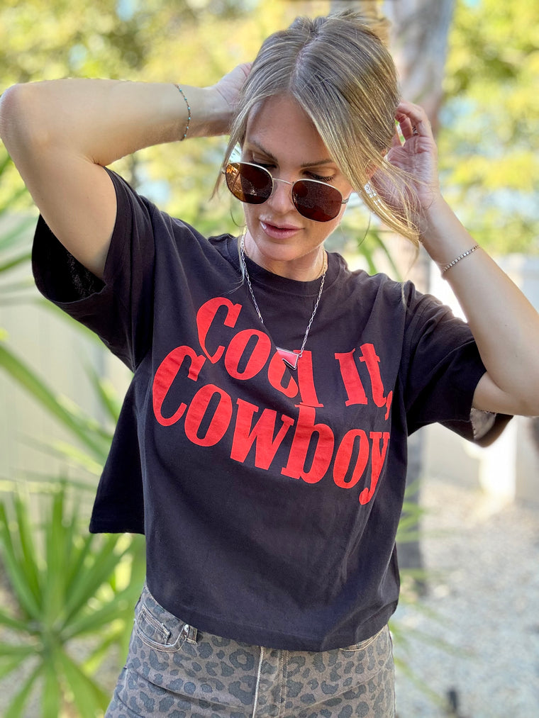 Cool It Cowboy Graphic Tee