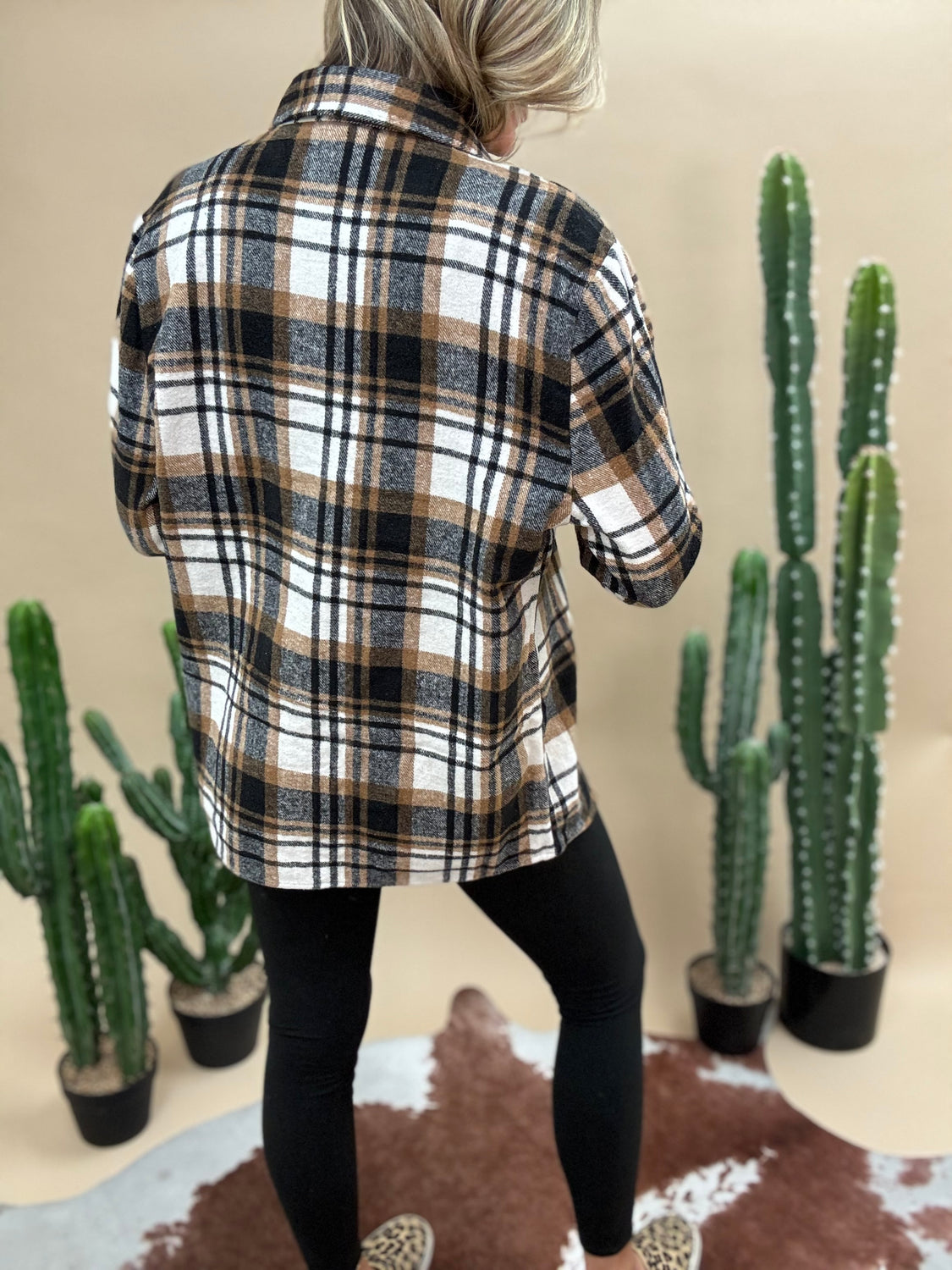 Saddle Soft Flannel Oversized