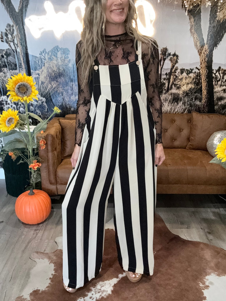 Bewitched Stripe Jumpsuit