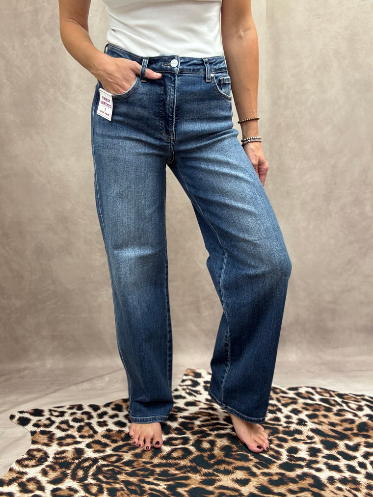 Lainey Wide Baggy Risen Jeans