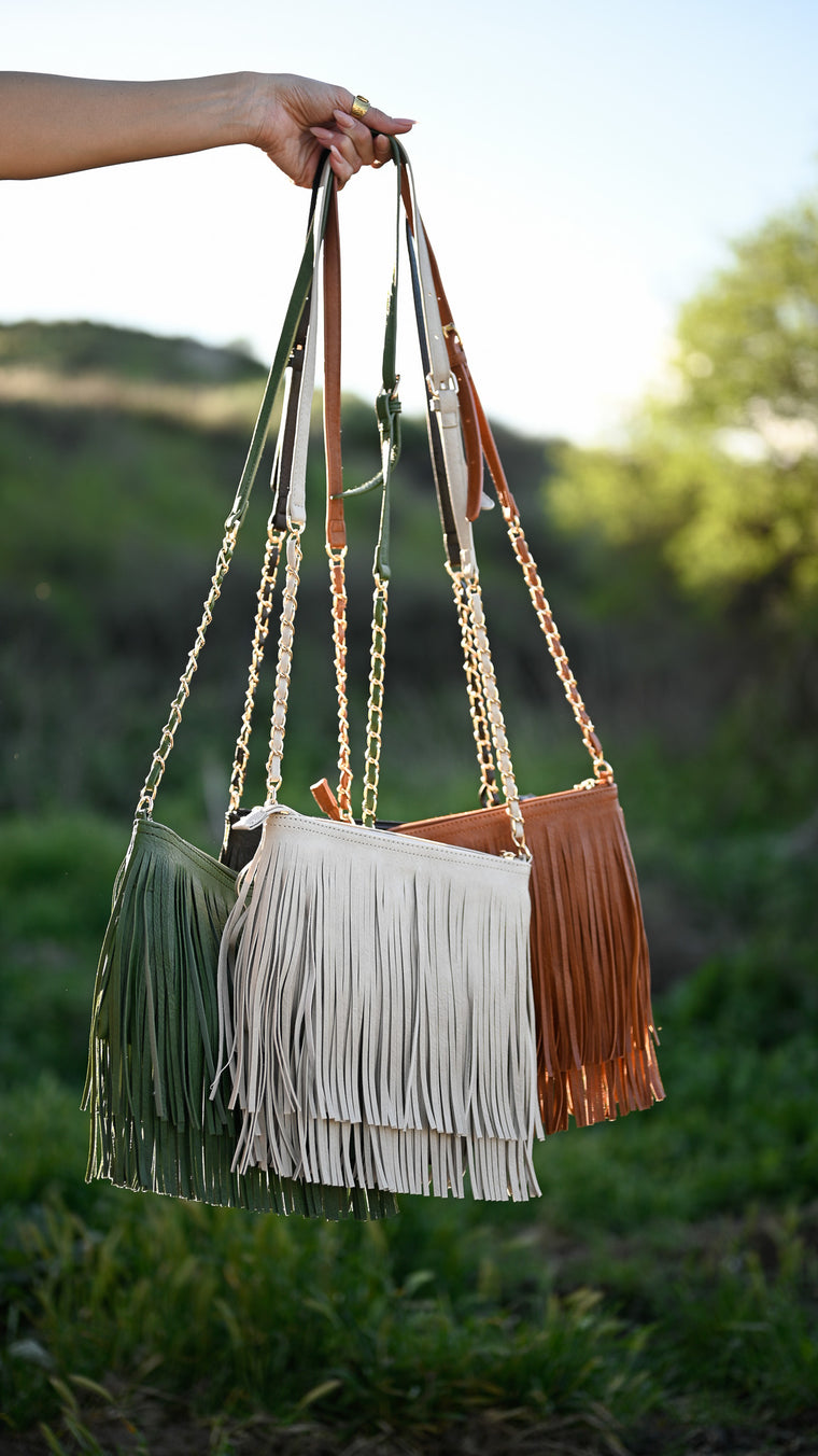 Fringe Crossbody