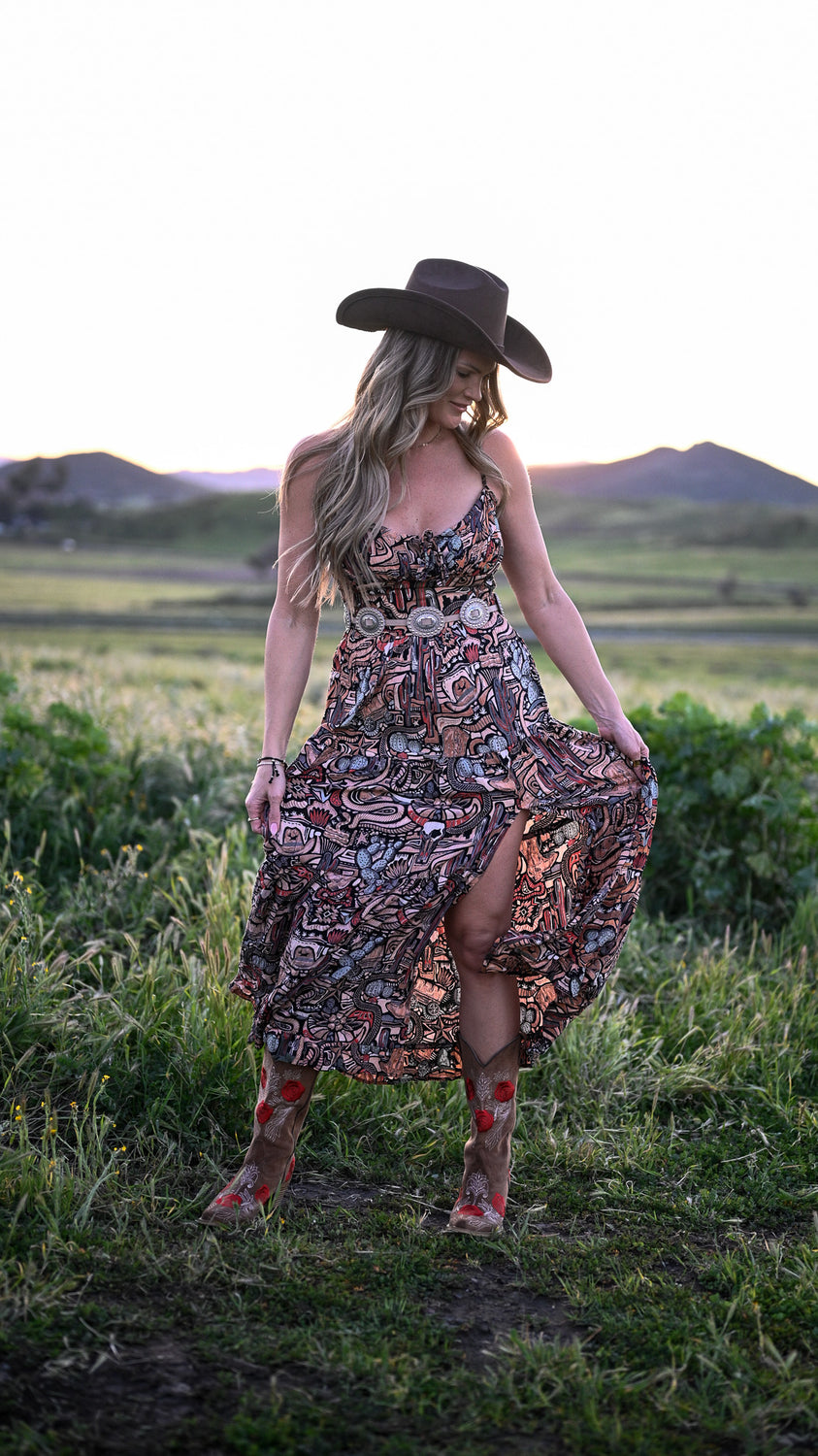 Santa Fe Midi Dress