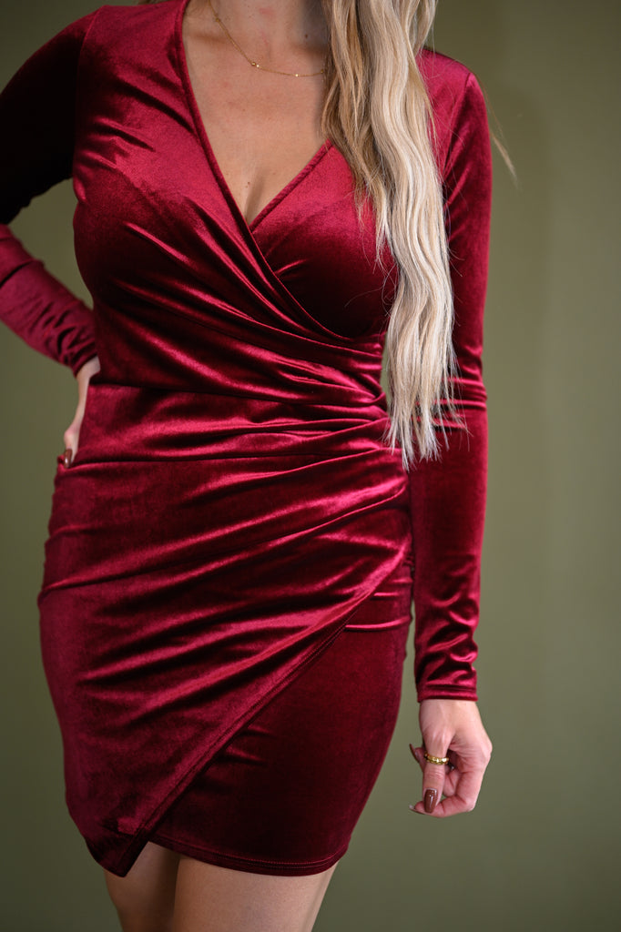Velvet Ruby Dress