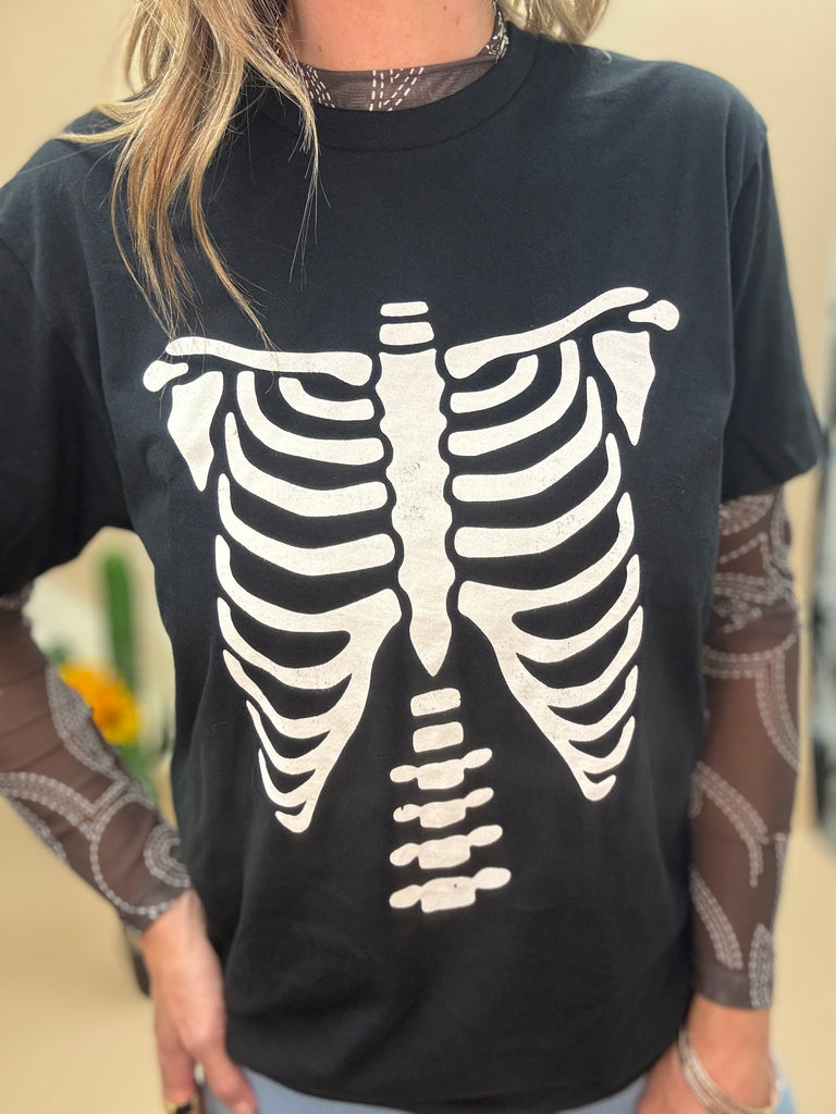 Skeleton Ribcage T-Shirt