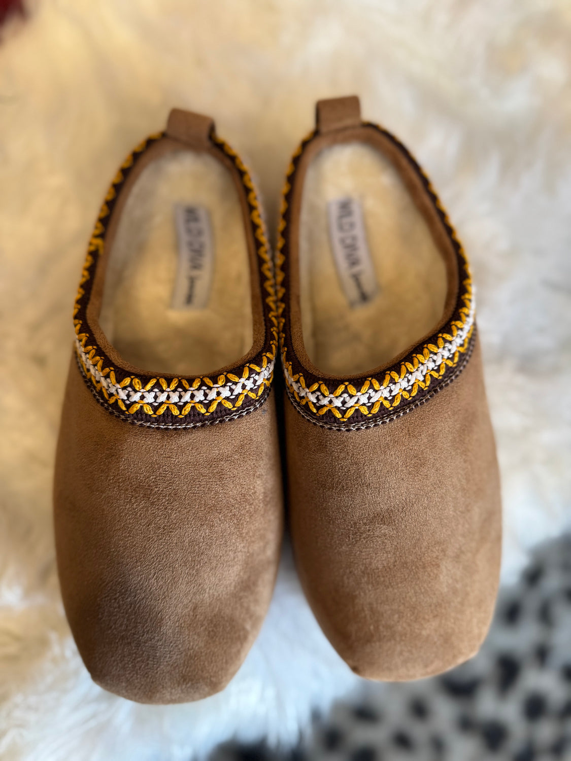 Cozy Mule Platform Slipper