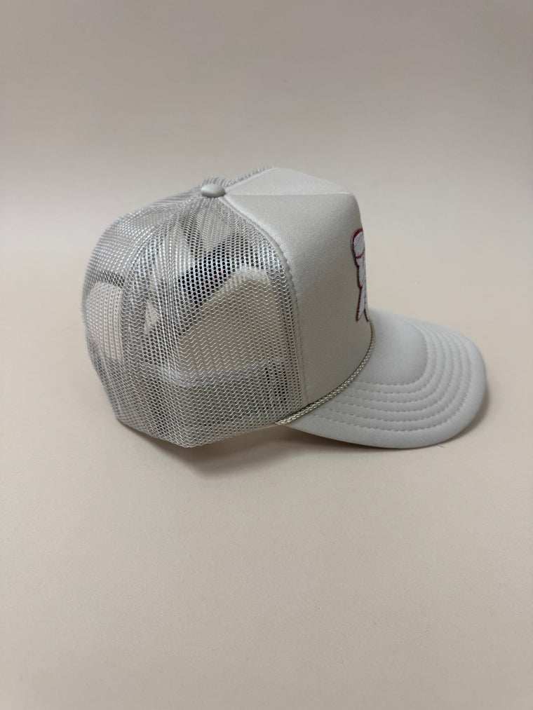 Baseball Bow Trucker Hat