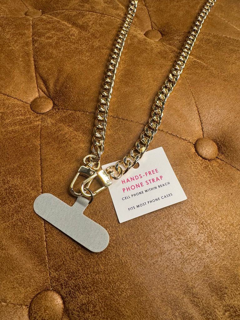 Gold Phone Chain