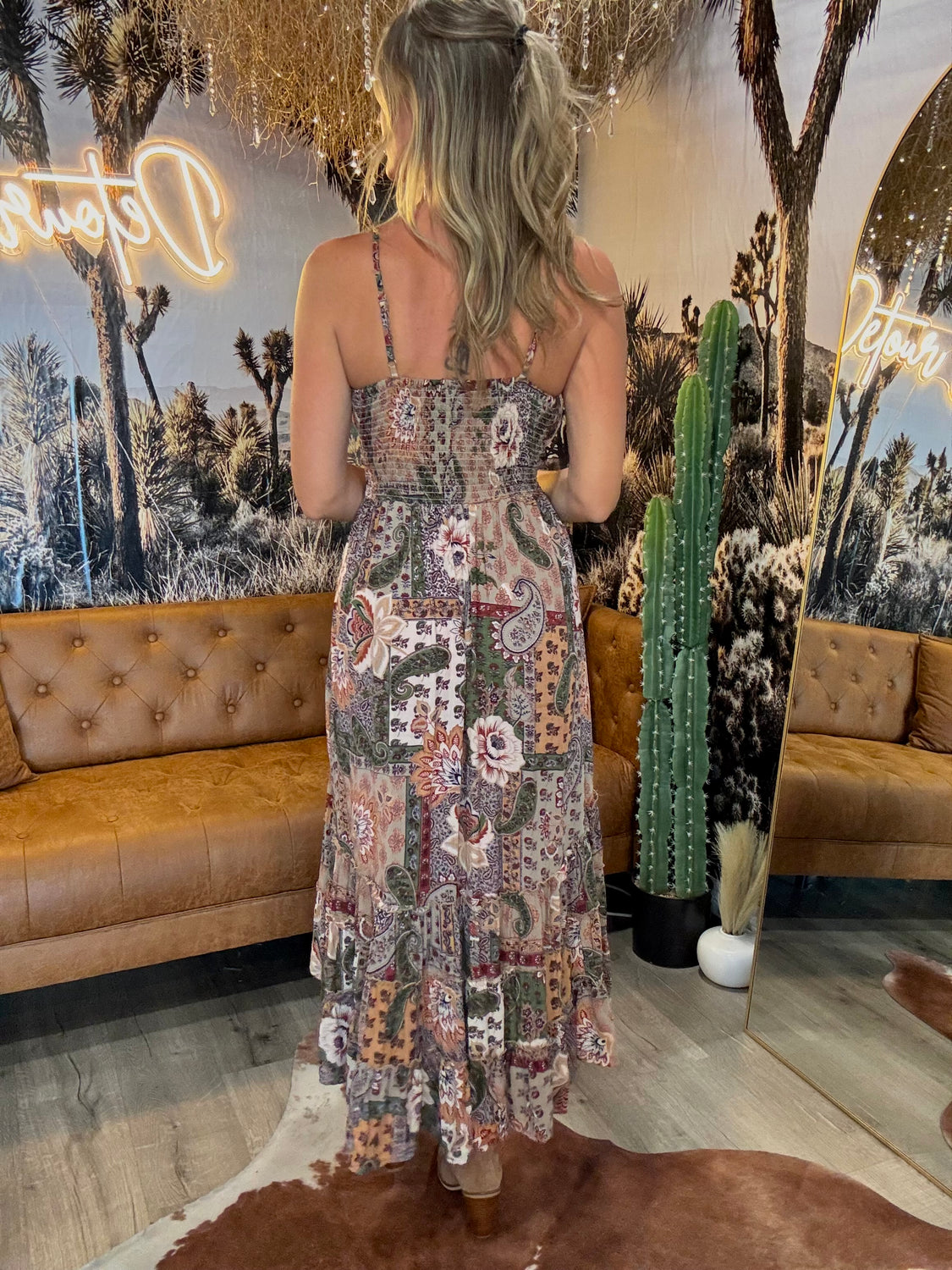 September Bloom Midi Dress