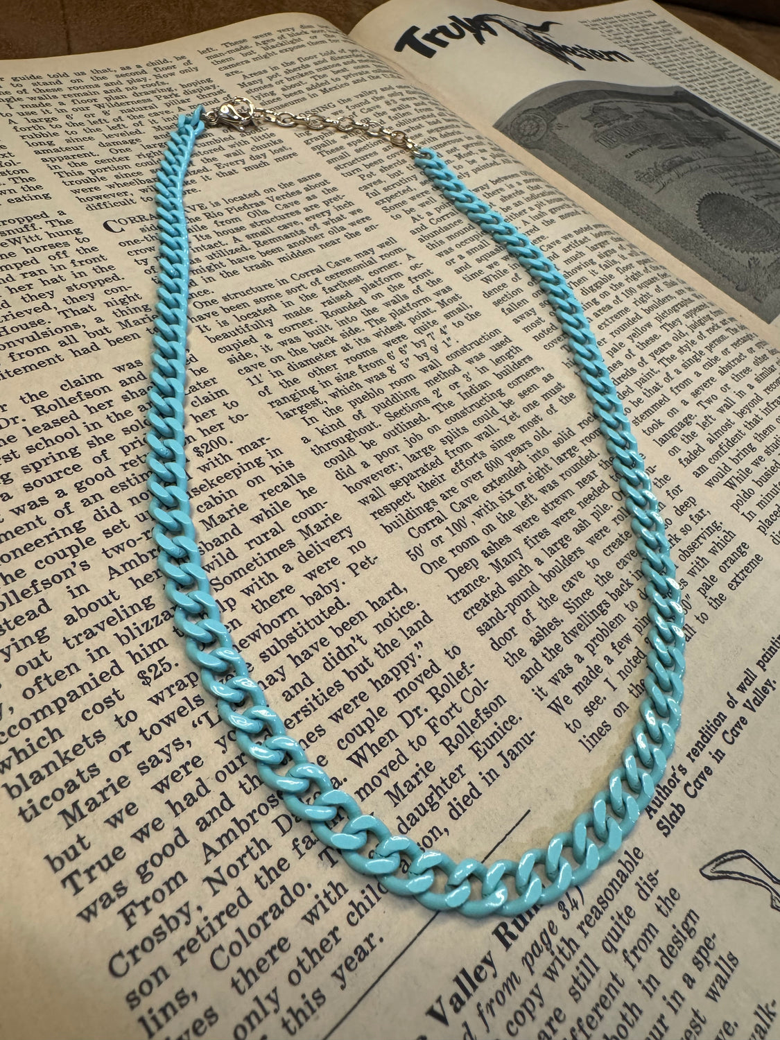Turquoise Chain Necklace