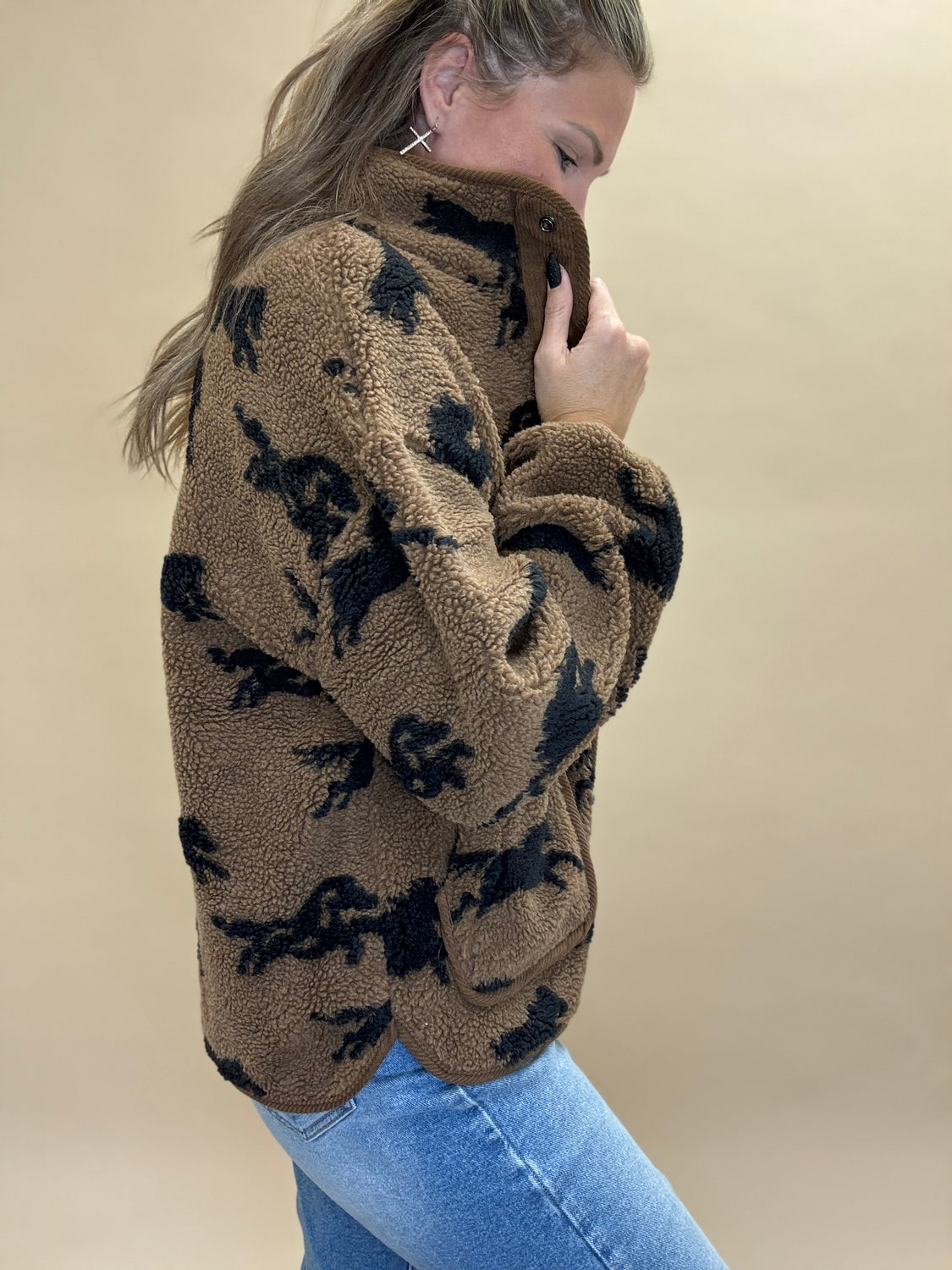 Ryder Horse Sherpa Jacket