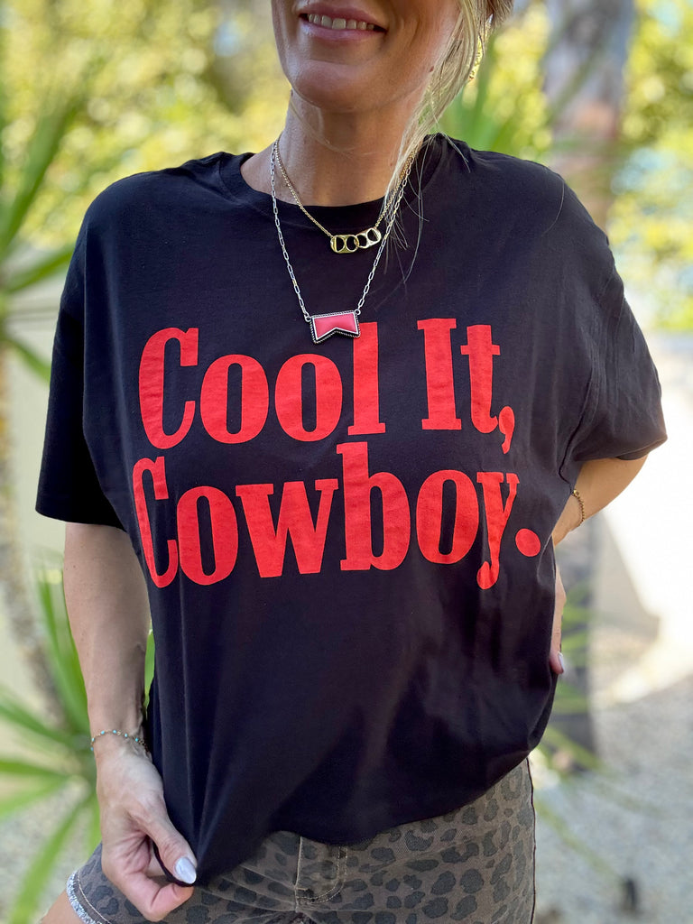 Cool It Cowboy Graphic Tee